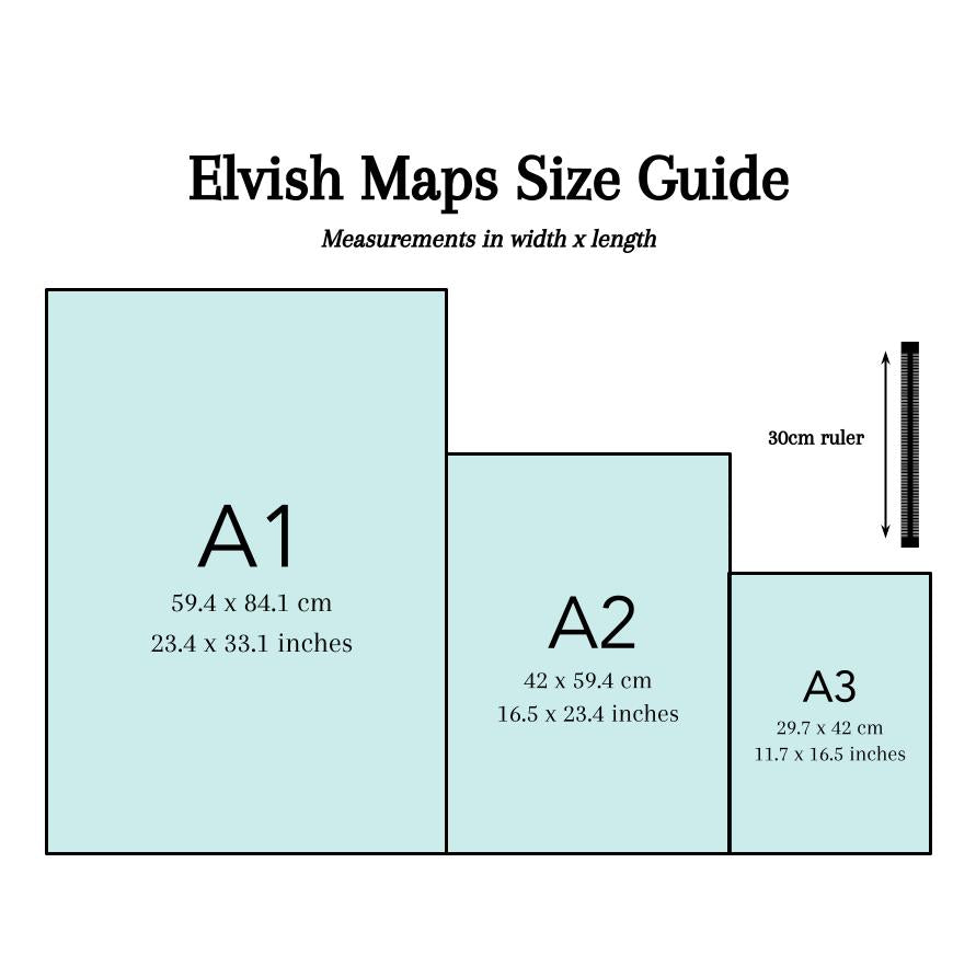 Wales Map (English Edition)