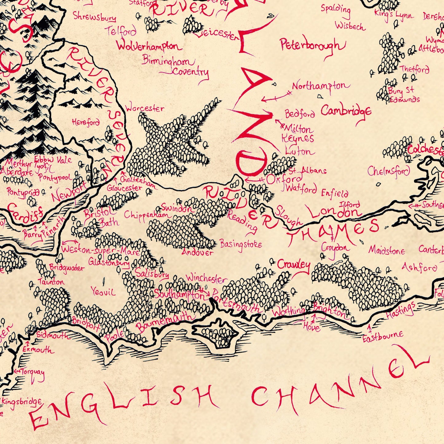 Great Britain Map