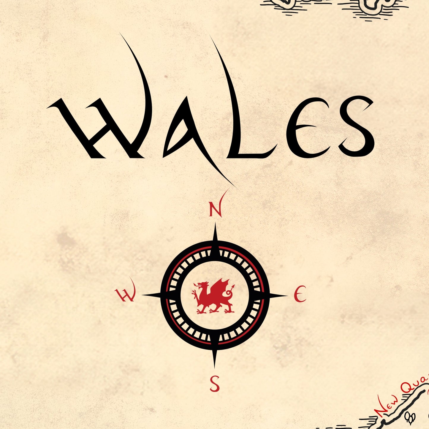 Wales Map (English Edition)